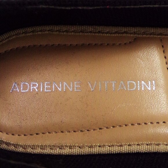 ADRIENNE VITTADINI 7M AV-BRITTINY black pumps fabric uppers cushioned insoles - Picture 10 of 13